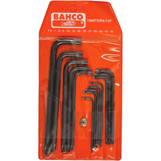 Bahco TORX®  allen anahtar seti, siyah kaplama