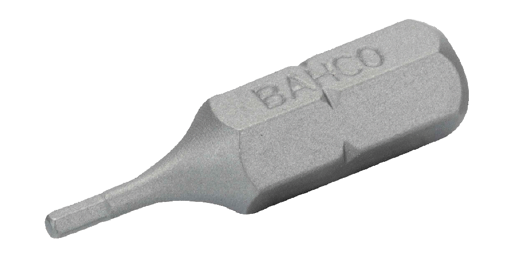 Bahco Standart Tornavida Bits Altıgen Metrik - 25 mm