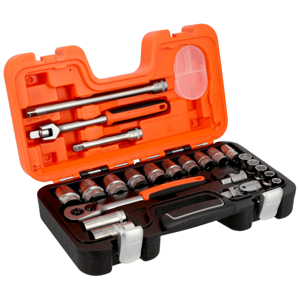 Lokma takım seti 1/2”, 23 adet. 23 adet, inç