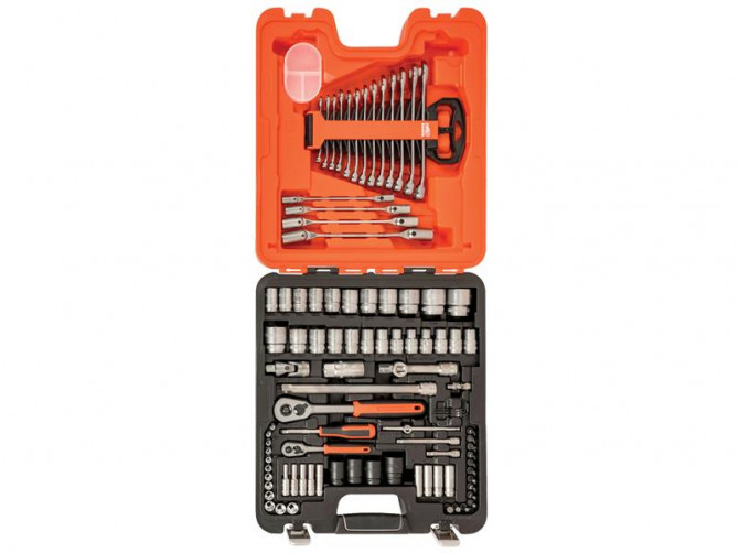 Lokma takım seti 1/4”, 1/2'' + kombine anahtar. 94 adet