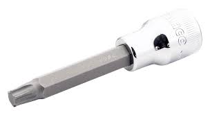 [7809TORX-T70-140] Bahco 1/2" kare şaft uzun lokma, T70 TORX® vida için, 140 mm