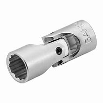 [A6710DZ-7/16] Hareketli lokma, inç 1/4”. Çift altıgen, inç, ince çeper