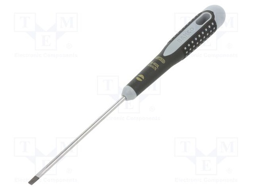 [BE-8020L] Bahco ERGO™ Düz tornavida. Yarıklı vidalar için