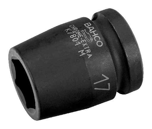 [K7801M-27] Bahco Altıgen lokma, 1/2”