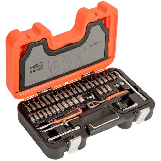 [S460] Lokma takım seti 1/4”. 46 parça
